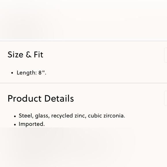 J. Crew gold Chunky chain toggle bracelet - Picture 8 of 8